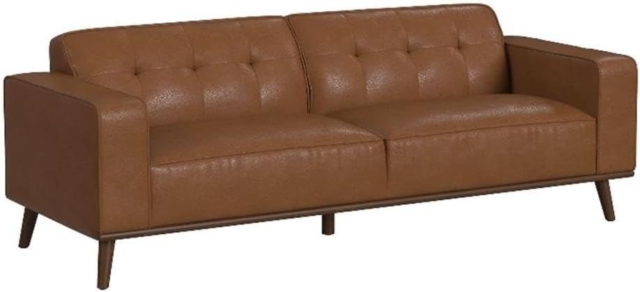 41q2iWnLZL._AC_SL1000_.jpg Sofa with Wood Front in Pebble Tan - Image 1