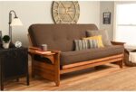 8" Full Size Spring Futon Mattress Replacement, Sleeper Sofa Bed Mattress, Linen Cocoa, Frame Not Included - Image 2