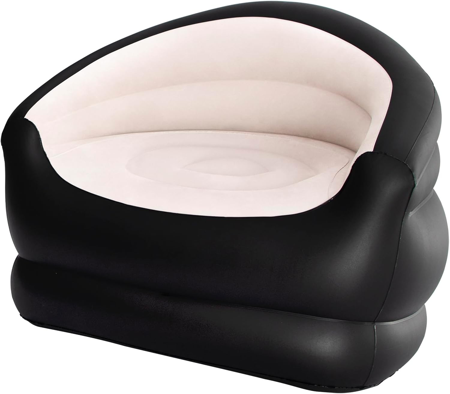 61koRS6-Q6L._AC_SL1500_.jpg Inflatable Couch Outdoor Air Sofa,Blow Up Couches Lazy Sofa for Camping, Single Size - Image 1