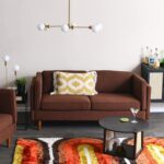 High Sided Sofas, Vintage Brown - Image 2